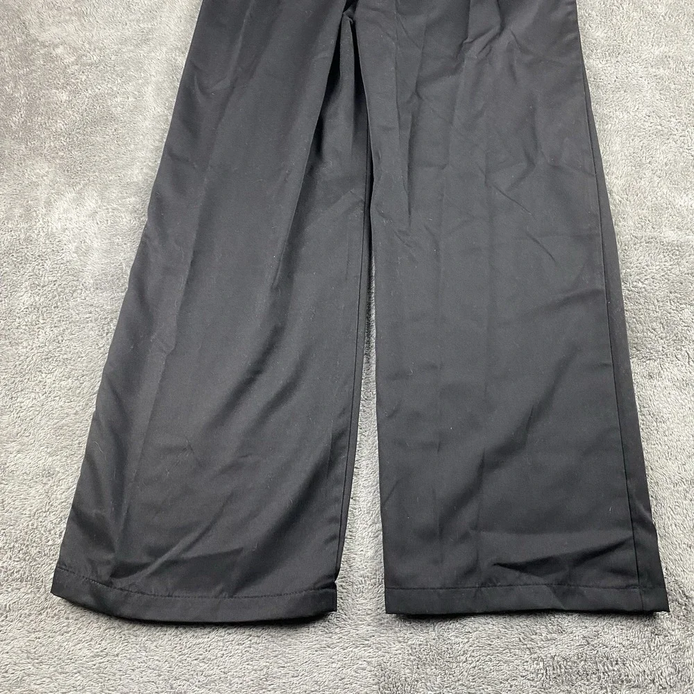 Ohh Sheen Dress Pants Wide Womens Medium Black‎ High Rise
